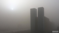 <b>山西太原遭遇扬沙天气</b>